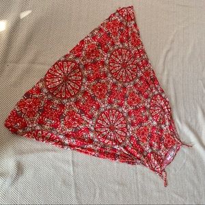 Vans Tie Dye Boho Mini Skater Dress